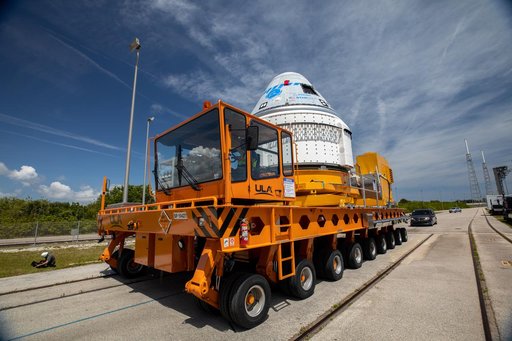Boeing CST-100 Starliner for OFT-2 Arrives at SLC-41