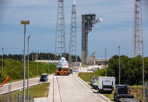 Boeing CST-100 Starliner for OFT-2 Arrives at SLC-41