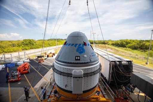 Boeing CST-100 Starliner for OFT-2 Arrives at SLC-41