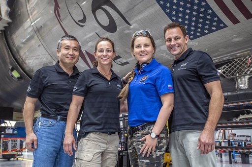 SpaceX Crew-5 Astronauts at LC 39A