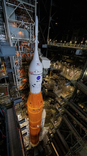 Crawler Transporter 2 Roll into VAB for Artemis I WDR Rollout &