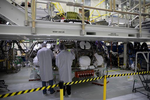 Artemis II Orion Hardware