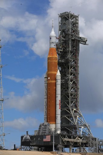 Artemis I Rocket Beauty Shots