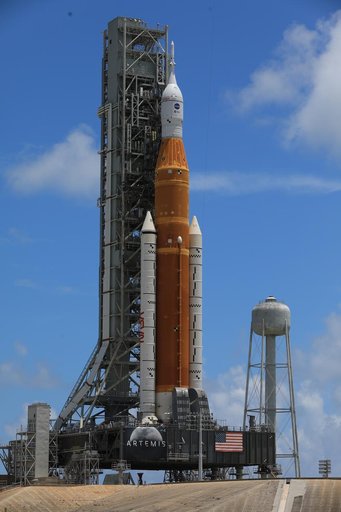 Artemis I Rocket Beauty Shots