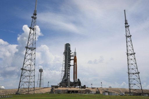 Artemis I Rocket Beauty Shots