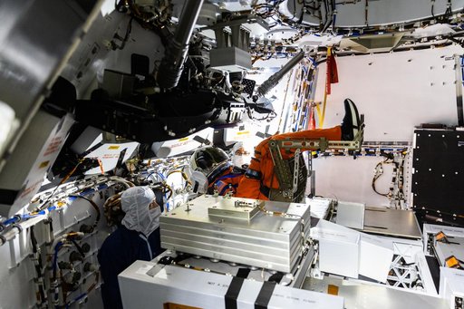 Moonikin "Campos" in Artemis I Crew Module
