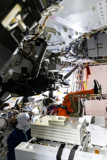 Moonikin "Campos" in Artemis I Crew Module