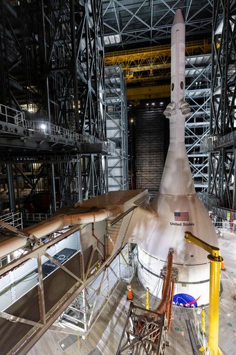 Artemis I SLS Beauty Shots