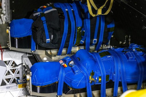 Artemis I MARES Payloads - Install into Crew Module