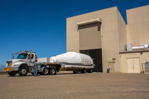 JPSS-2 Atlas V Fairing Transport from B7525 to Astrotech