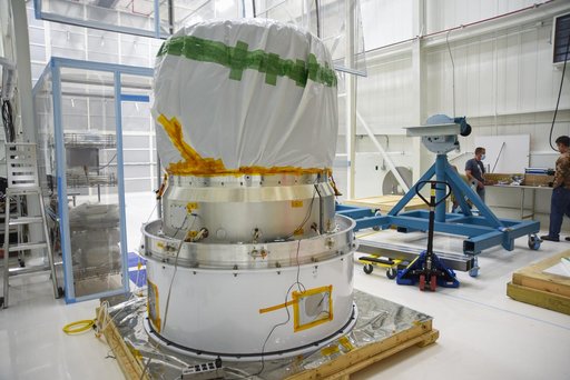 LOFTID Spacecraft Uncrating
