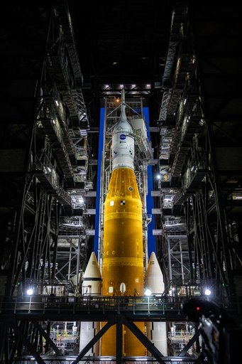 Artemis I Launch Rollout