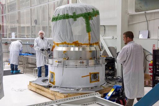 LOFTID Spacecraft Lift RV to Turnover Fixture