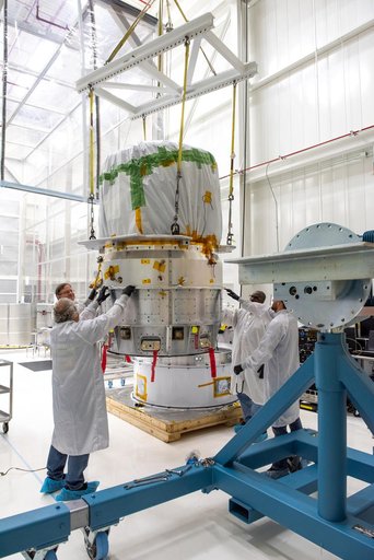 LOFTID Spacecraft Lift RV to Turnover Fixture