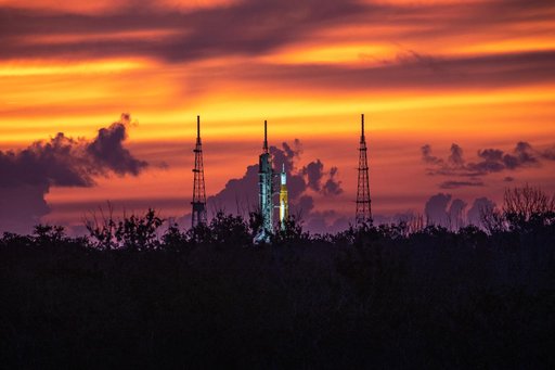 Artemis I at LC 39B