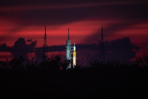 Artemis I at LC 39B