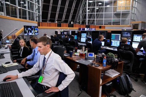 Artemis I Launch Control Center Activities