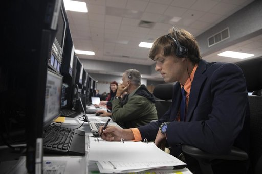Artemis I Launch Control Center Activities