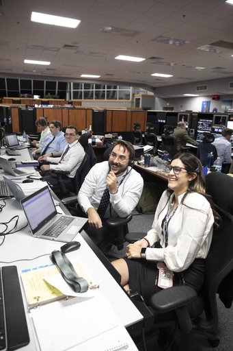 Artemis I Launch Control Center Activities