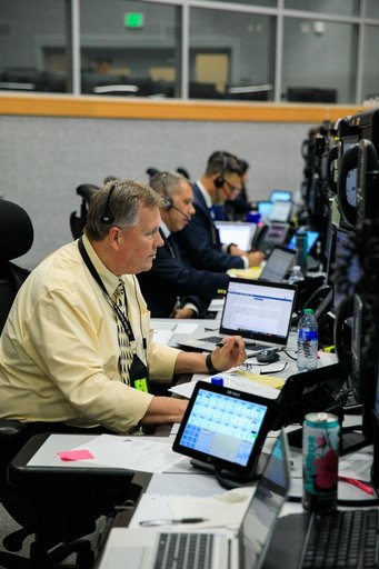 Artemis I Launch Control Center Activities