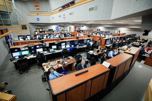 Artemis I Launch Control Center Activities