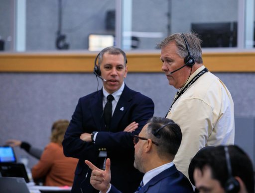 Artemis I Launch Control Center Activities