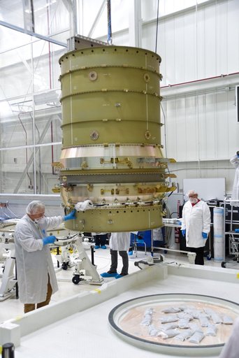 LOFTID Spacecraft Stack Lift and Mate to GTV