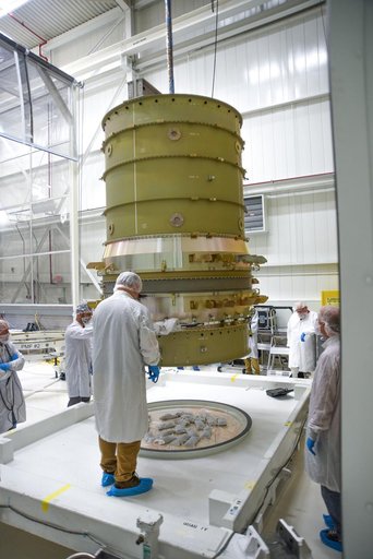 LOFTID Spacecraft Stack Lift and Mate to GTV