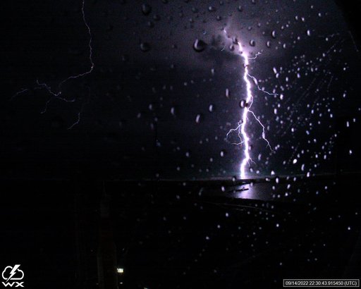 Lightning Strikes at Pad 39B