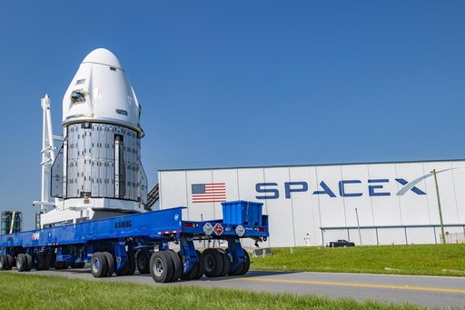 SpaceX Crew-5 Dragon Arrival