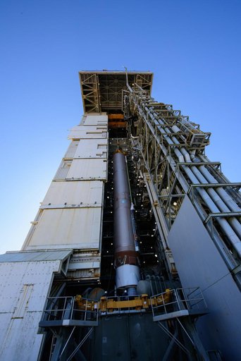 JPSS-2 Atlas V Launch Vehicle on Stand