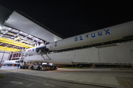 SpaceX Crew-5 Roll to Pad