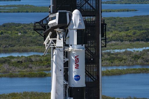 SpaceX Crew-5 Vertical & Sunrise