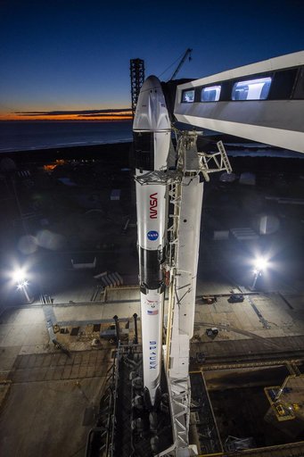 SpaceX Crew-5 Vertical & Sunrise