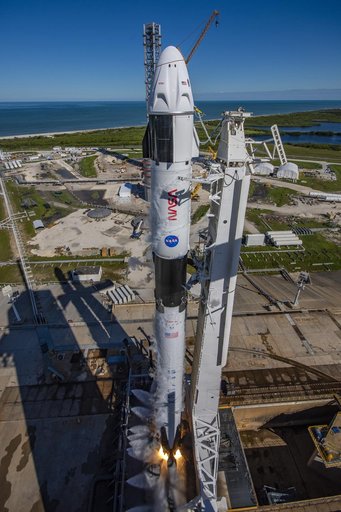 SpaceX Crew-5 Vertical & Sunrise
