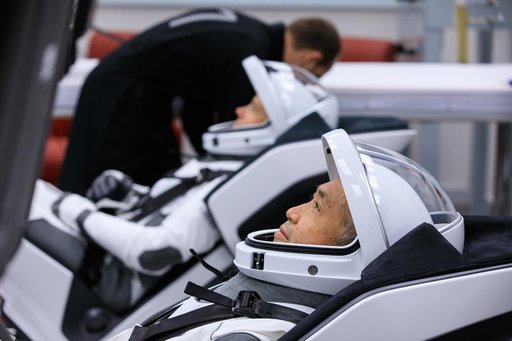 SpaceX Crew-5 Suit-Up & Walkout Rehearsal