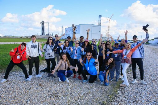 NASA Social Crew-5 Photo Op