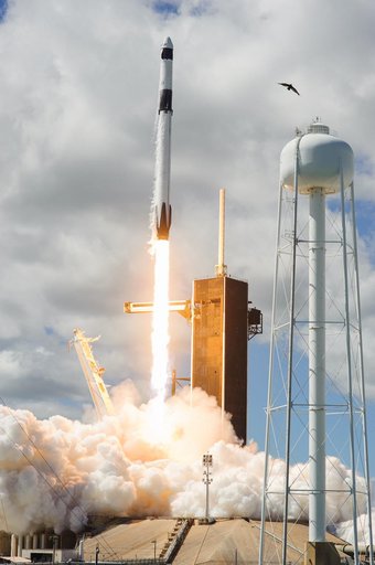 SpaceX Crew-5 Liftoff, Remote Cam #8