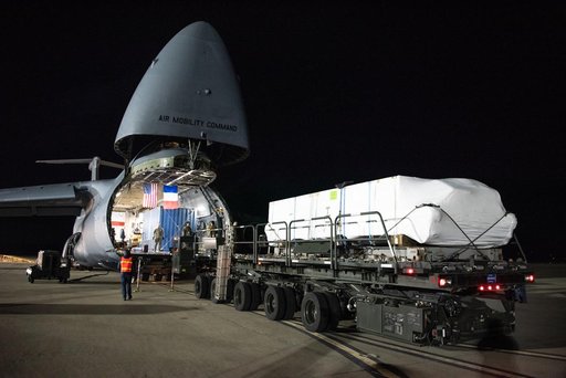 SWOT Spacecraft Arrival