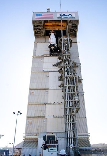 JPSS-2 Spacecraft Transport to Pad and Lift/Mate