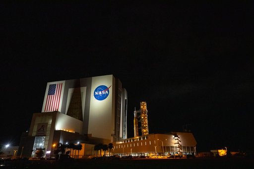 Artemis I Rollout for Launch