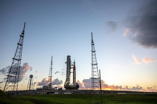 Artemis I Rollout for Launch