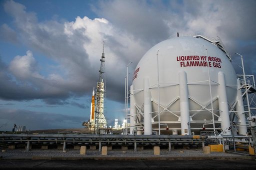 Artemis I Rollout for Launch