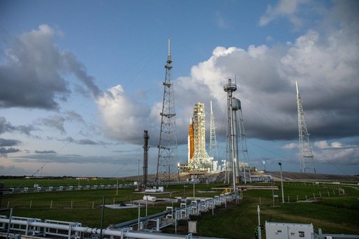 Artemis I Rollout for Launch