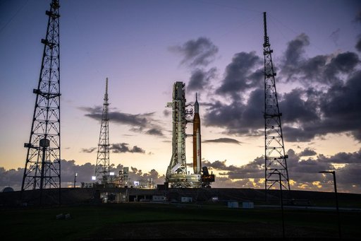 Artemis I Rollout for Launch