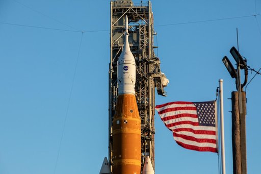 Artemis I Rollout for Launch