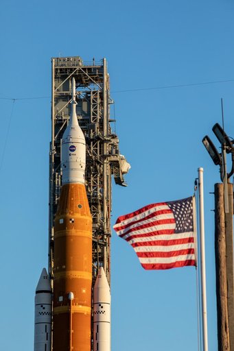 Artemis I Rollout for Launch