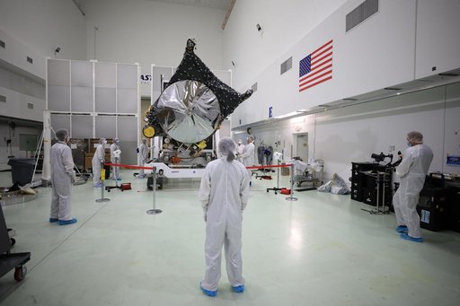 Psyche Spacecraft Processing