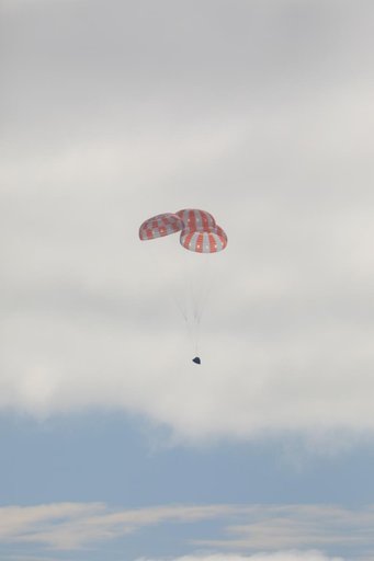 Orion Splashdown