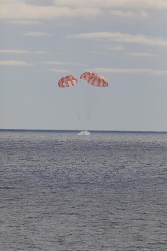 Orion Splashdown